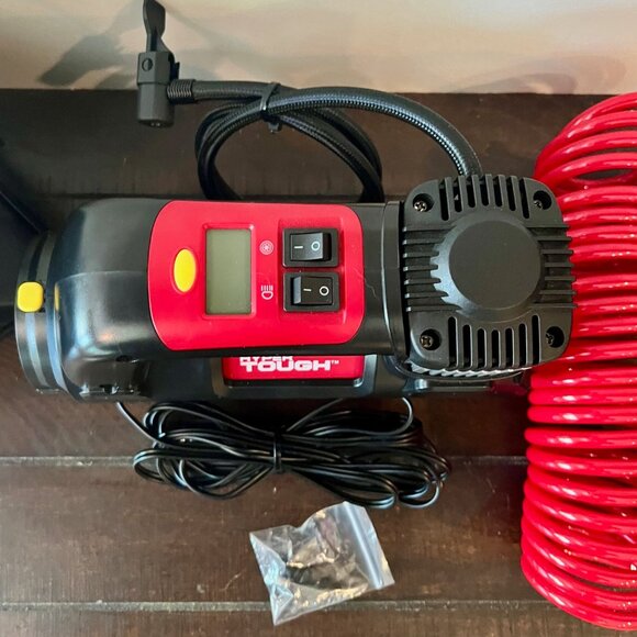 Hyper Tough DC 12V Heavy Duty Digital Tire Inflator with LED Light, NEW - Picture 4 of 6